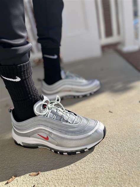 nike air max 97 ultra herren silber|Air Max 97 og silver bullet.